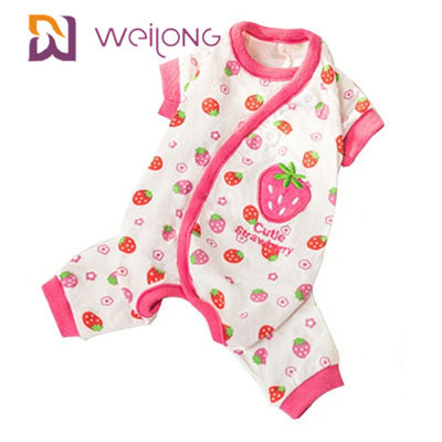 デジタル印刷物のカスタム化の夏Xl犬のパジャマOnesie BSCI/WMT/ISO9001