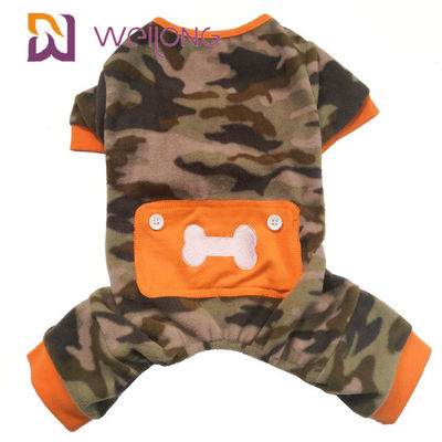 多羊毛の冬ペット パジャマのカーモの頭骨犬の羊毛Onesie