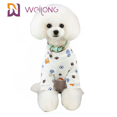 Kweilongの完全なカスタム化犬猫ペット休日のパジャマによって印刷されるTシャツ
