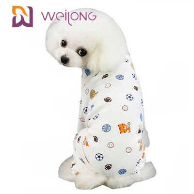 Kweilongの完全なカスタム化犬猫ペット休日のパジャマによって印刷されるTシャツ