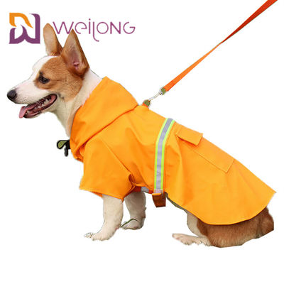 防水反射犬のウインドブレイカーのジャケット犬雨ジャケットXS - XLのサイズ