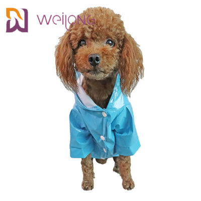 PU革軽量ペット レインコートの防風の子犬雨ジャケット