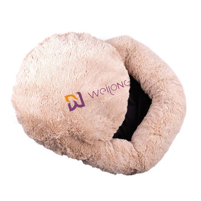 Plush犬のベッドの反心配居心地のよい静まる柔らかく贅沢なペット ベッドのあたりのドーナツ