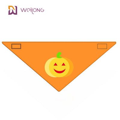 ハロウィン様式WMTペット バンダナの綿ポプリンの背部長さ15&quot; - 24&quot;注文犬のスカーフ